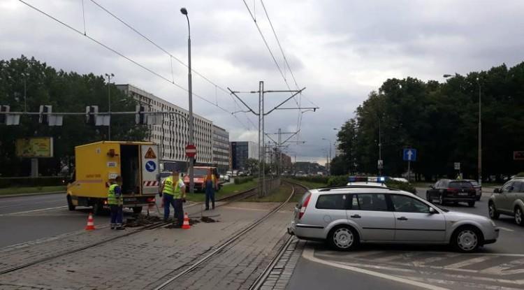 W weekend wymiana zwrotnicy tramwajowej na Legnickiej