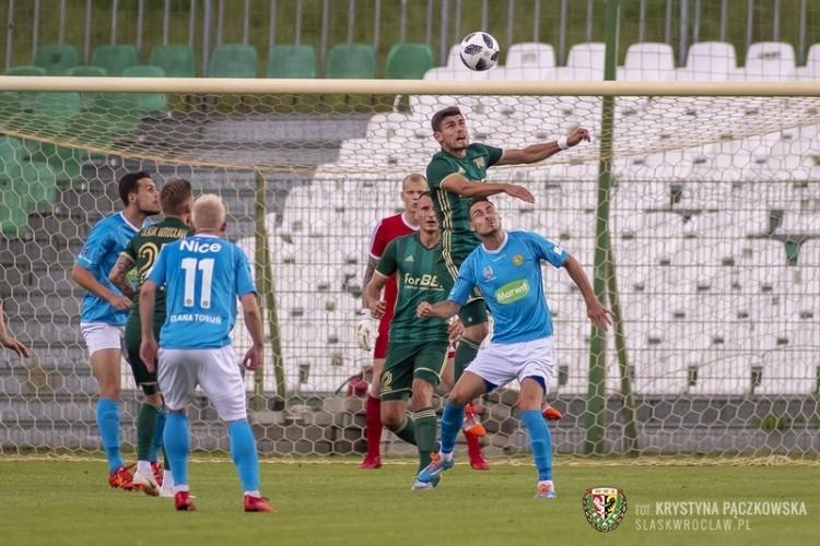 Śląsk bezbramkowo zremisował z drugoligowcem. Kolejny sparing w niedzielę