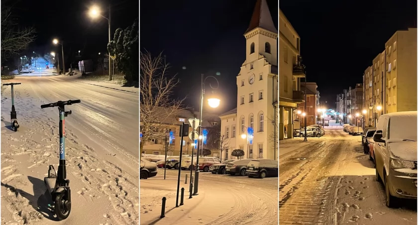 Atak zimy pod Wrocławiem! W parę chwil zrobiło się biało! W mieście też już pada!