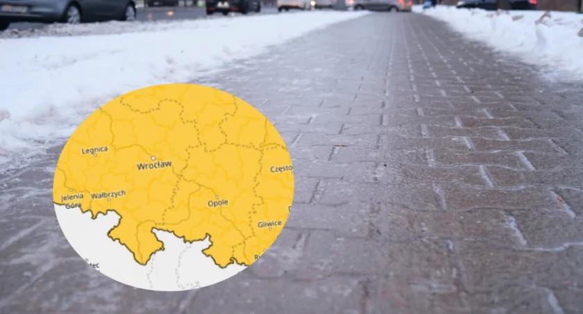 Dwa żółte alerty dla Wrocławia. Najpierw silny wiatr, potem gołoledź 