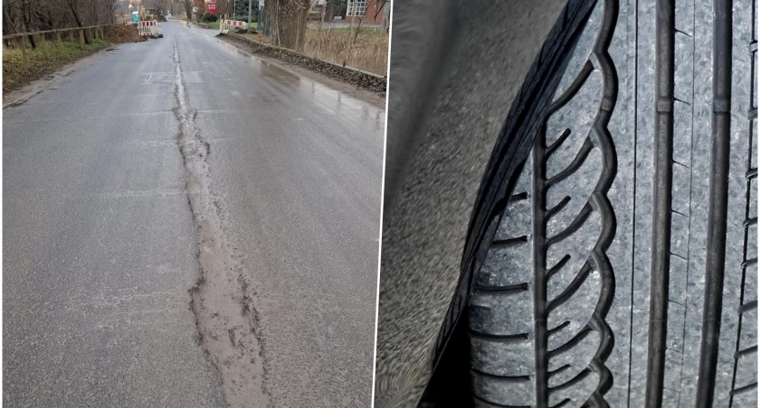 Uważaj! Na tej wrocławskiej ulicy rozwalisz opony!
