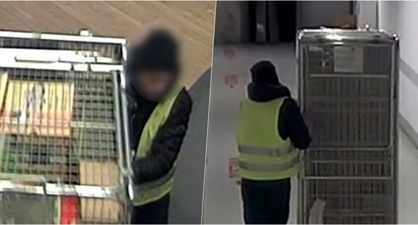 Złodziej z Alei Bielany ukradł 77 par butów