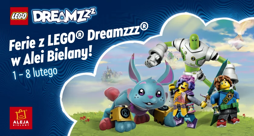 Ferie z LEGO Dreamzzz w Alei Bielany