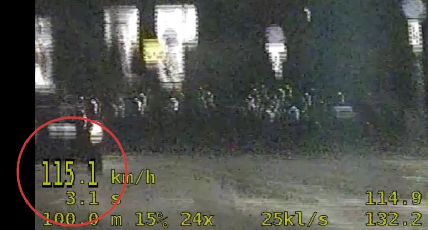 Nocne rajdy po Legnickiej przerwała policja. Na liczniku 115 km/h. A wszystko dla kobiety