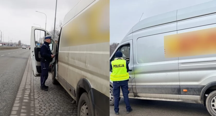 Kontrola kurierów we Wrocławiu. Zatrzymani pod wpływem narkotyków i poszukiwani