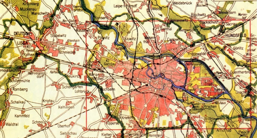 Jak za Niemca nazywały się wsie, do których wyprowadzają się wrocławianie