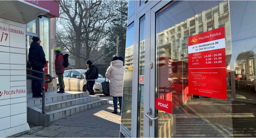 Wrocław: Na poczcie rano już nic nie załatwisz. Czynne dopiero od 14!