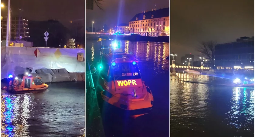 Wrocław: Młodzi ludzie usłyszeli wołanie o pomoc. W Odrze znajdował się człowiek 