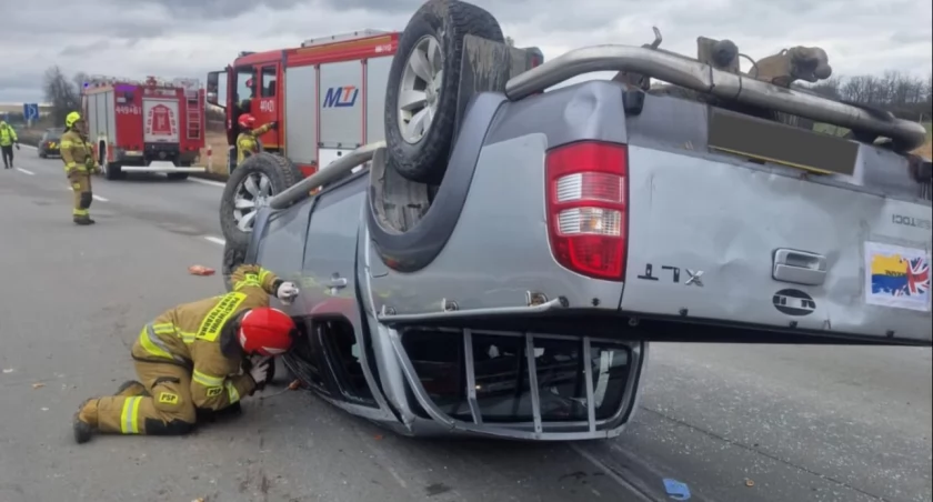 Poważny wypadek na A4 niedaleko Wrocławia. To cud, że tak się skończyło