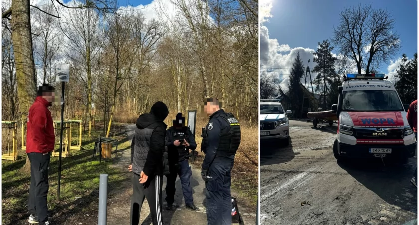 Alarm na rzece we Wrocławiu. Młody człowiek wskoczył do lodowatej wody. Był pijany