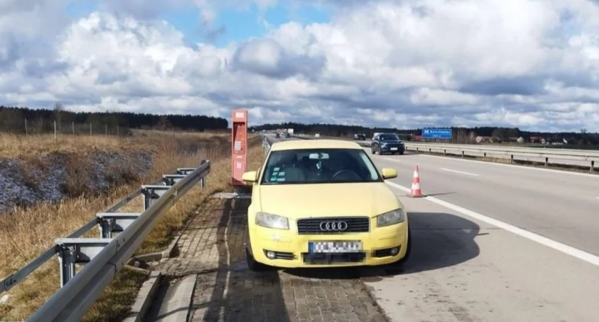 Gruzin ukradł paliwo ze stacji na A4. Ale pomylił benzynę z dieslem
