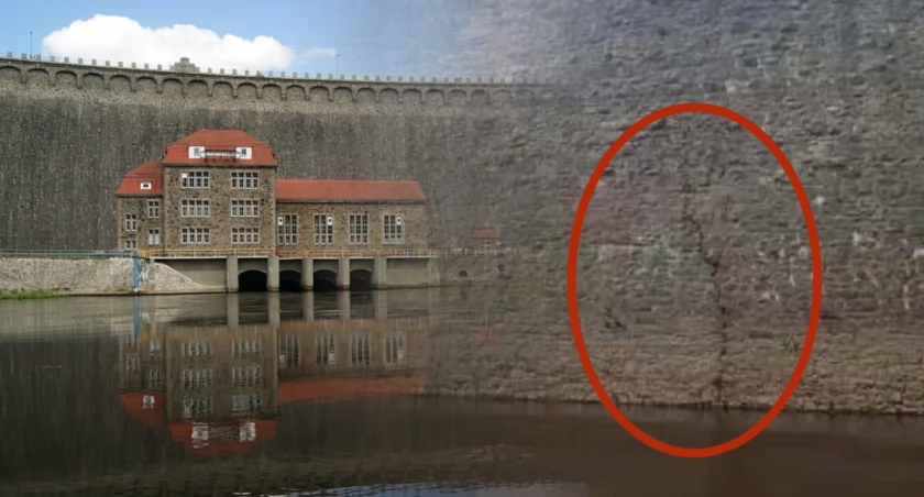 Największa zapora na Dolnym Śląsku pęka. Na ludzi padł blady strach