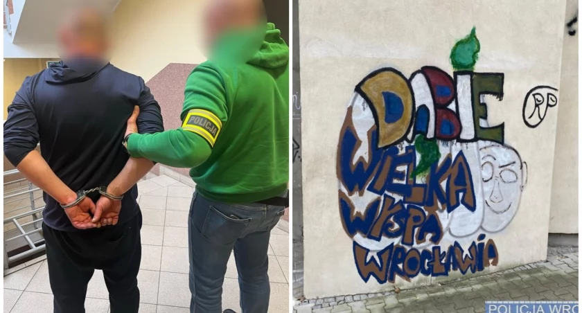 Myślał, że jest artystą. Policja zatrzymała grafficiarza z Wittigowa