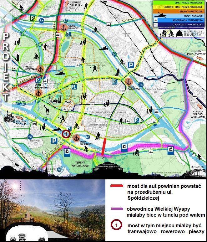 Protestujący chcą dwóch mostów wschodnich