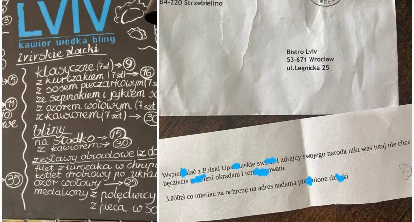Wrocław: Znana ukraińska restauracja dostała pogróżki. Ma płacić okup 