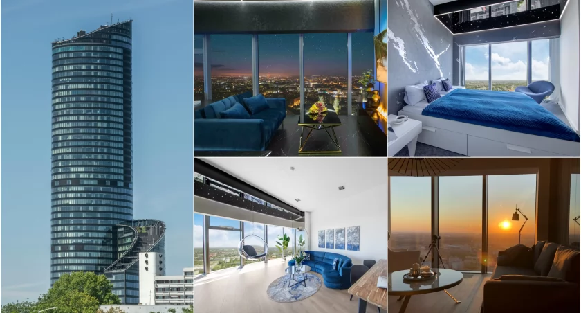 Kto mieszka w Sky Tower? Zaglądamy na najwyższe piętra drapacza chmur!