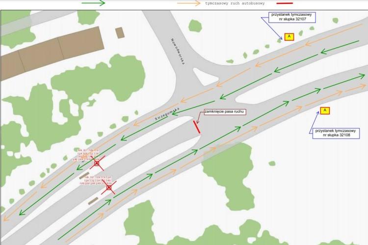 Budowa TAT wkracza do centrum Nowego Dworu. Będą utrudnienia [MAPA]