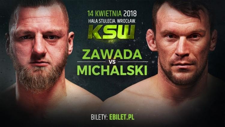 KSW 43: David Zawada rywalem wrocławianina Michała Michalskiego w Hali Stulecia