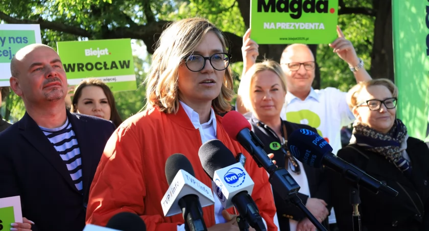 Magdalena Biejat we Wrocławiu. Kandydatka Lewicy o niepełnosprawnych i aborcji