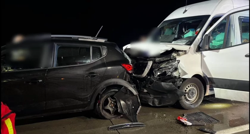 Wielki karambol na autostradzie A 4. Jedenaście osób trafiło do szpitali