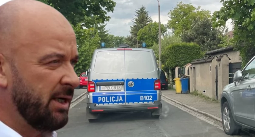 Wrocław: Dom Jacka Sutryka pod specjalnym nadzorem policji