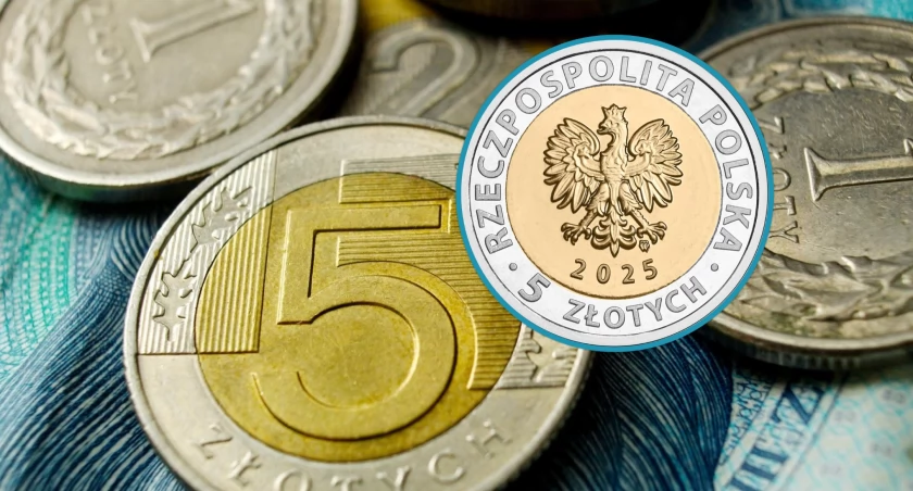 Nowa moneta 5 zł wchodzi do obiegu. Zobacz, jak wygląda! 