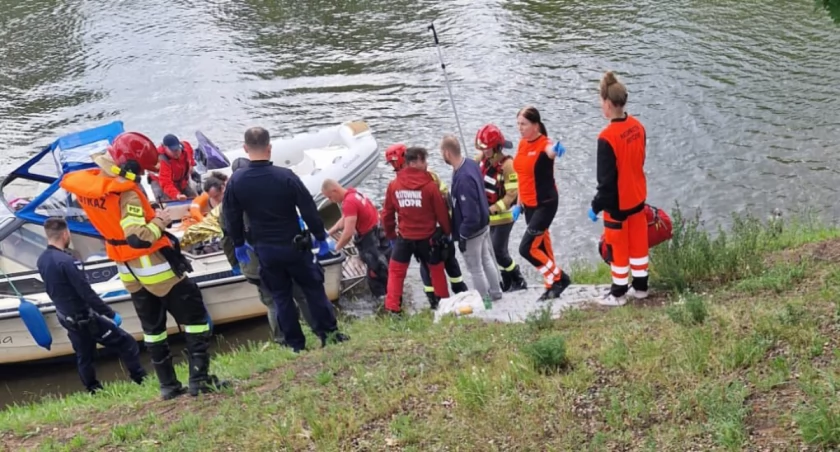 Dramat na Odrze we Wrocławiu. Kobieta skoczyła z mostu do rzeki