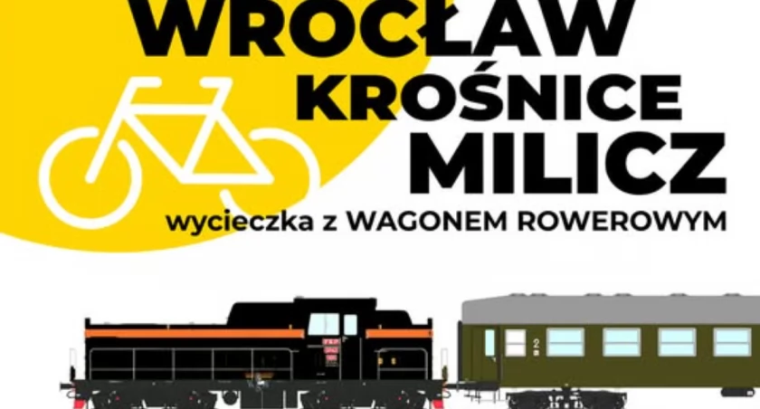 Historycznym pociągiem do Krośnic i Milicza na wycieczkę rowerową!