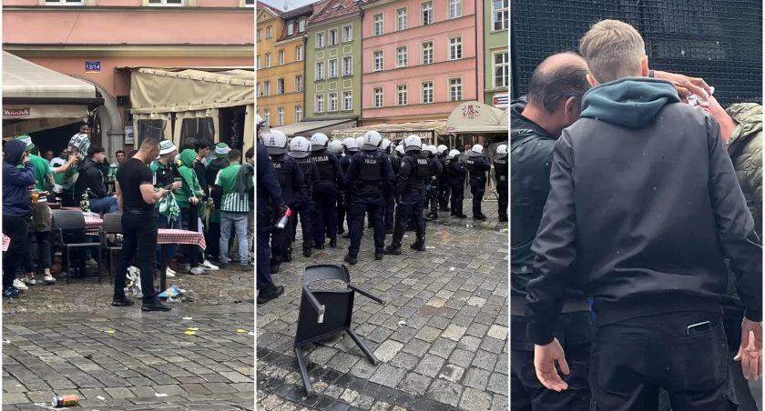 To nie kibice, to bandyci! Znów zamieszki na Rynku. Ranny człowiek. Zatrzymano 28 osób