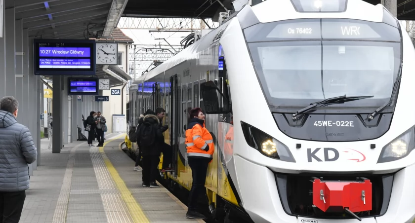 Koleje Dolnośląskie pojadą na trasie Wrocław-Warszawa. 