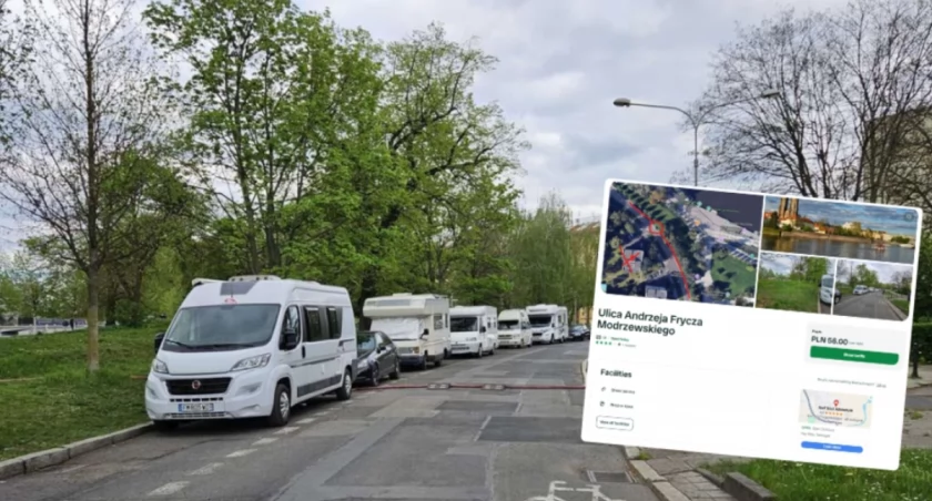 Z centrum Wrocławia zrobili sobie camping