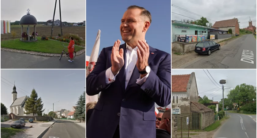 19 wsi pod Wrocławiem, gdzie na Nawrockiego głosowało trzy czwarte ludzi