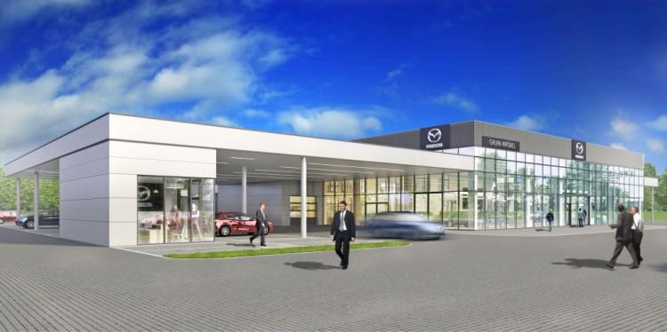 Pod Wrocławiem powstaje nowy salon Mazdy