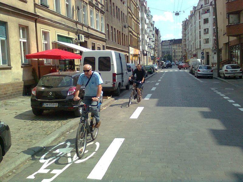 Wrocław jednak pamięta o rowerzystach