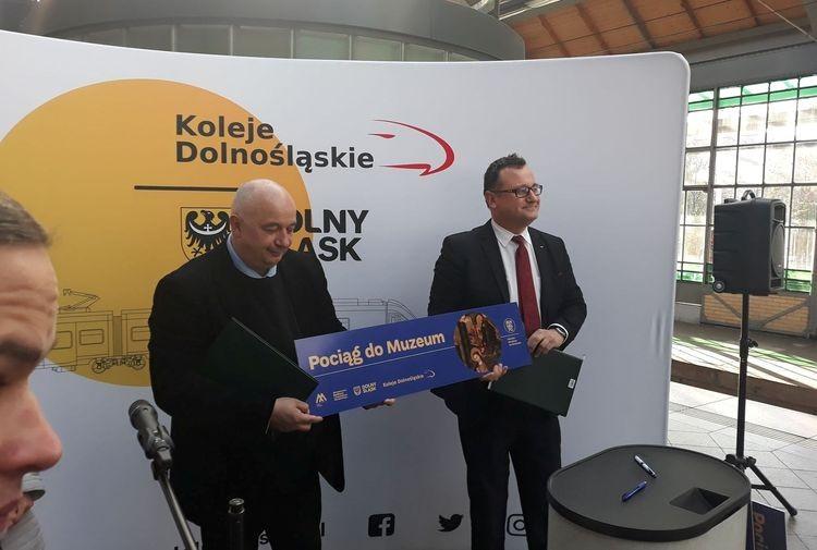 Muzeum Narodowe podpisało umowę z Kolejami Dolnośląskimi. Wprowadzą bilety kulturalne
