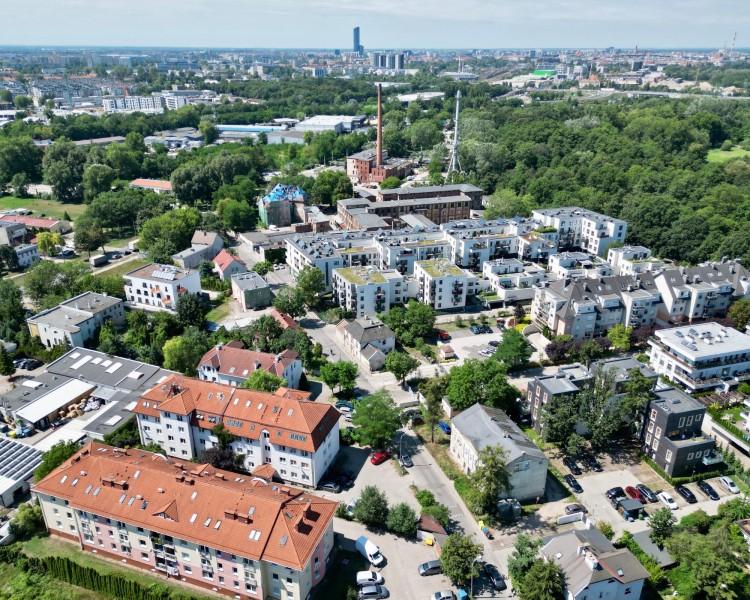Wrocław z góry - Wrocławskie osiedla z lotu ptaka:  Księże