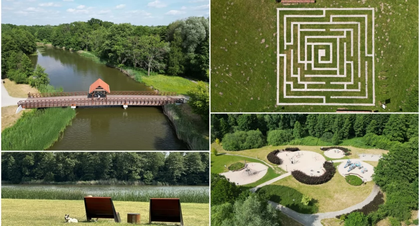 Świetny park rzut beretem z Wrocławia. O takim w mieście możemy tylko pomarzyć!