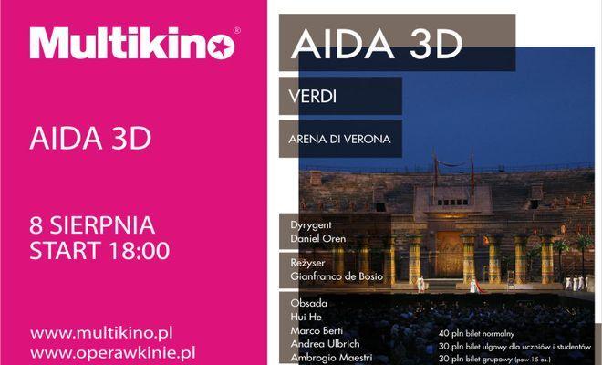 „Aida” w 3D prosto z Włoch do zobaczenia w naszym mieście