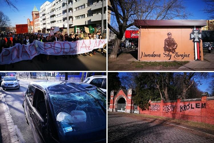 Kłótnie o napisy, marsz ponad podziałami i porażka Śląska [PODSUMOWANIE DNIA]