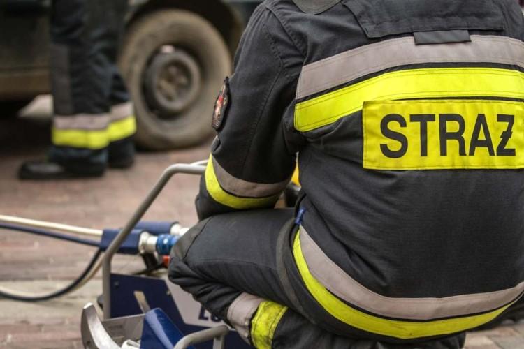 Uszkodzony gazociąg na Krakowskiej. Ewakuowani mieszkańcy pobliskiego budynku