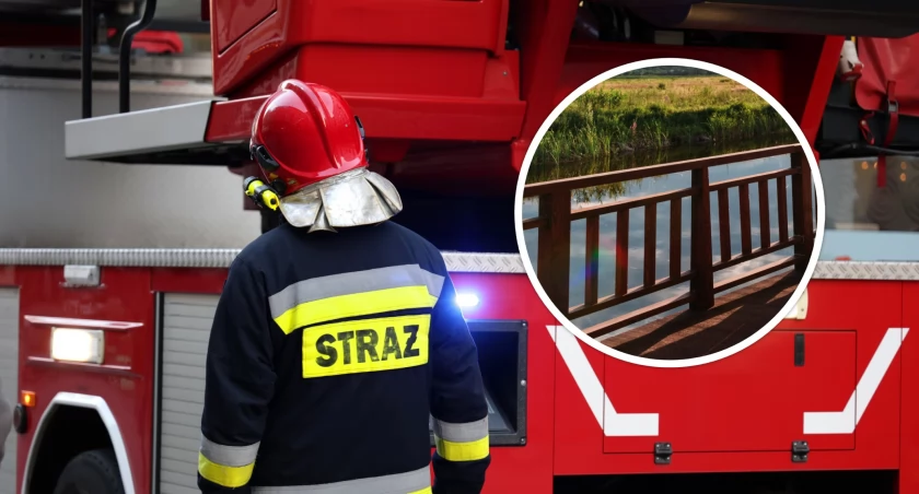 Tragedia podczas wieszania ozdób na balkonie. 51-letnia kobieta wpadła do rzeki