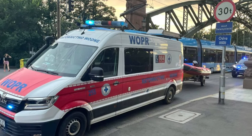 13-letni wędkarz wpadł do Odry. Dramatyczna akcja pod Mostem Zwierzynieckim