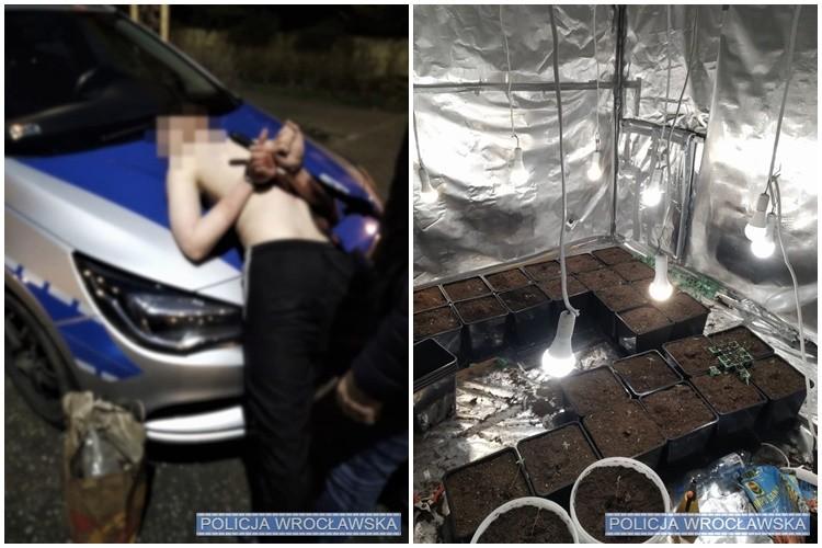 Próba zabójstwa na Wojszycach. 25-latek na widok policjantów wyskoczył przez okno