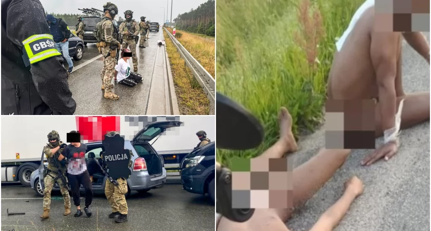 Przerażające sceny na Dolnym Śląsku! Nadzy Etiopczycy na ulicy. Porywacze grozili, że sprzedadzą ich organy