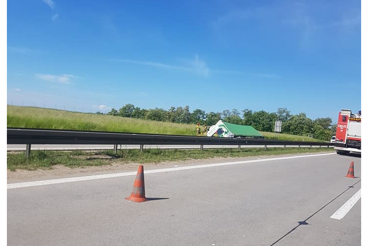 Śmiertelny wypadek na A4. Autostrada zablokowana na wiele godzin