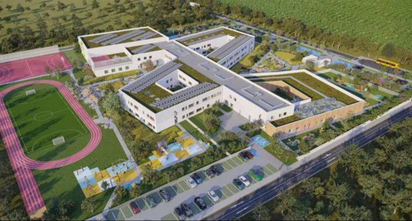 Tuż pod Wrocławiem powstanie potężna, nowoczesna szkoła. Zobacz projekty