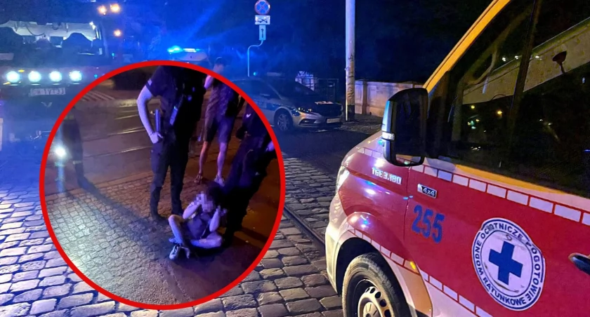 41-latka rozebrała się i wskoczyła do Odry. Nocna akcja przy Mostach Mieszczańskich   
