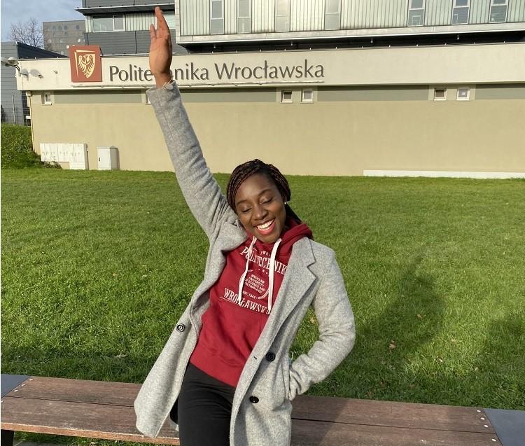 Nigeryjka po Politechnice Wrocławskiej cyfrową ambasadorką Polski