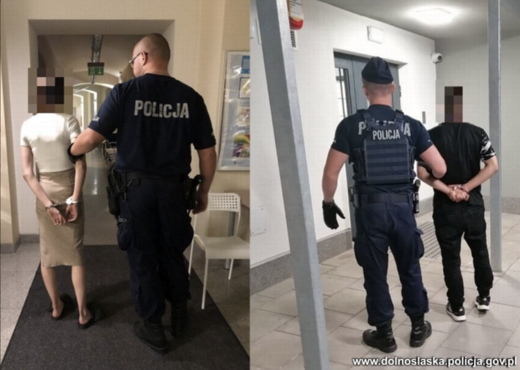 Policja zatrzymała pijanego kierowcę. Jego partnerka zaatakowała funkcjonariuszy