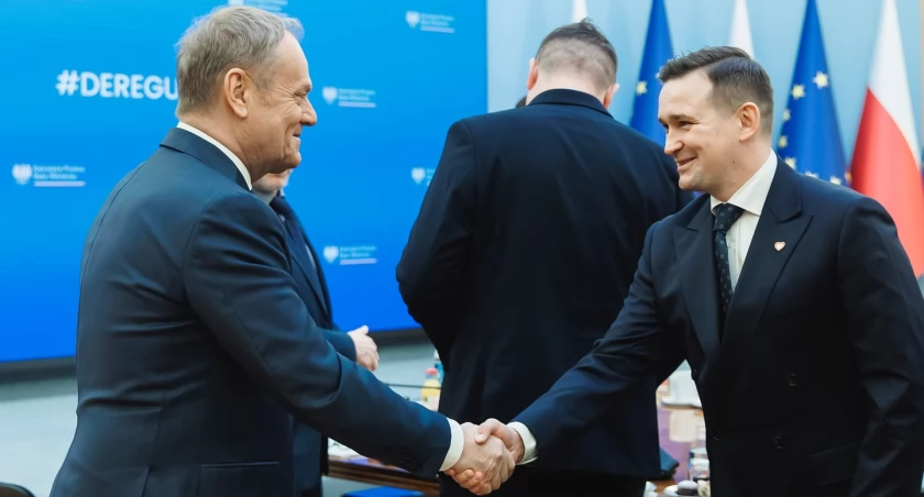 Czy minister Michał Jaros z Wrocławia zaczyna bój o dymisję premiera Donalda Tuska?